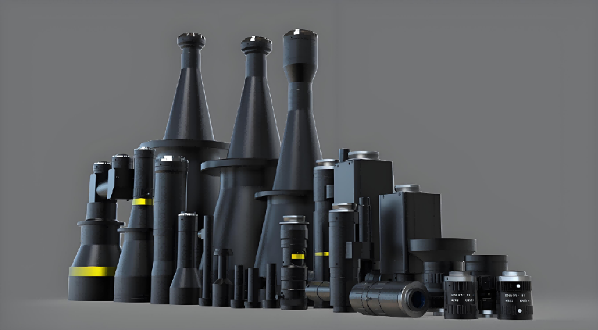 Ansambluri de lentile industriale